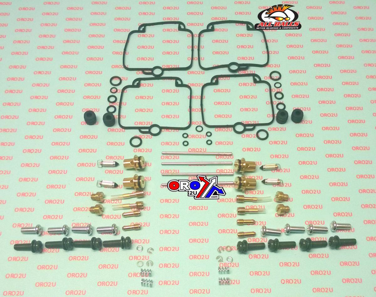 All Balls Racing Carburetor Rebuild Kit 93-94 Suz Gsxr1100, Allballs 26-1702 Road