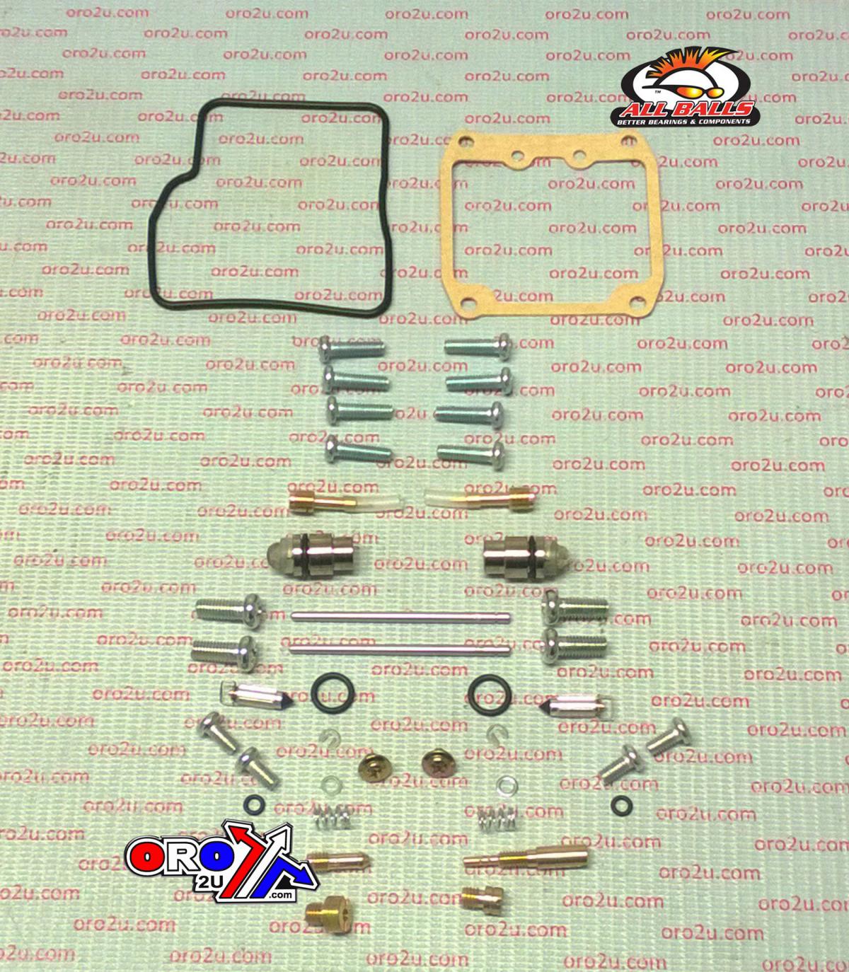 All Balls Racing Carburetor Rebuild Kit 97-04 Suz VZ800 Marauder, Allballs 26-1703 Road