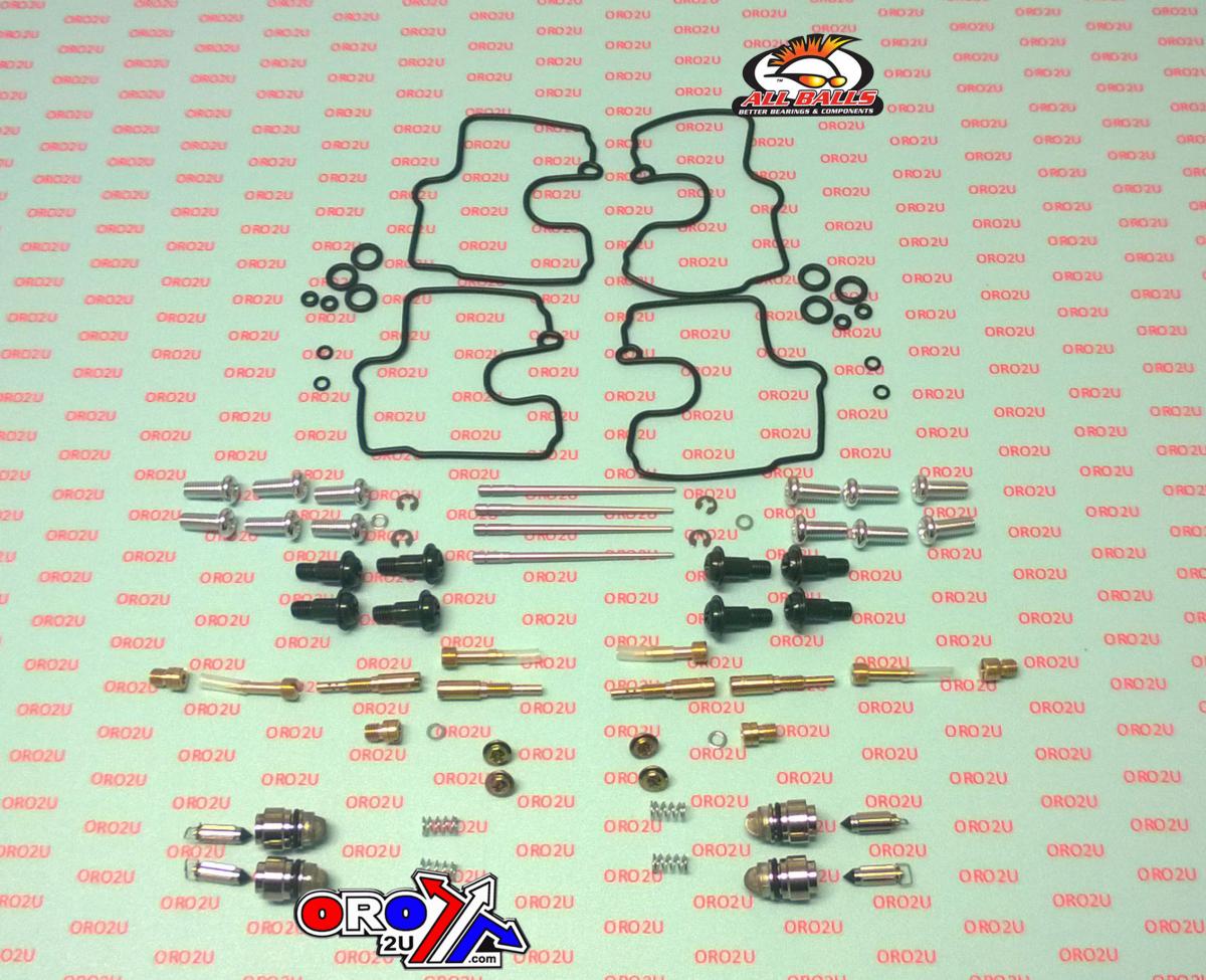 All Balls Racing Carburetor Rebuild Kit 98-00 Suz Gsx-r600, Allballs 26-1704 Road