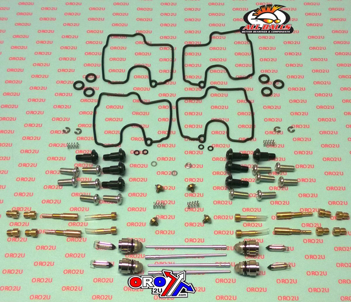 All Balls Racing Carburetor Rebuild Kit 96-97 Suz GSXR750, Allballs 26-1711 Road