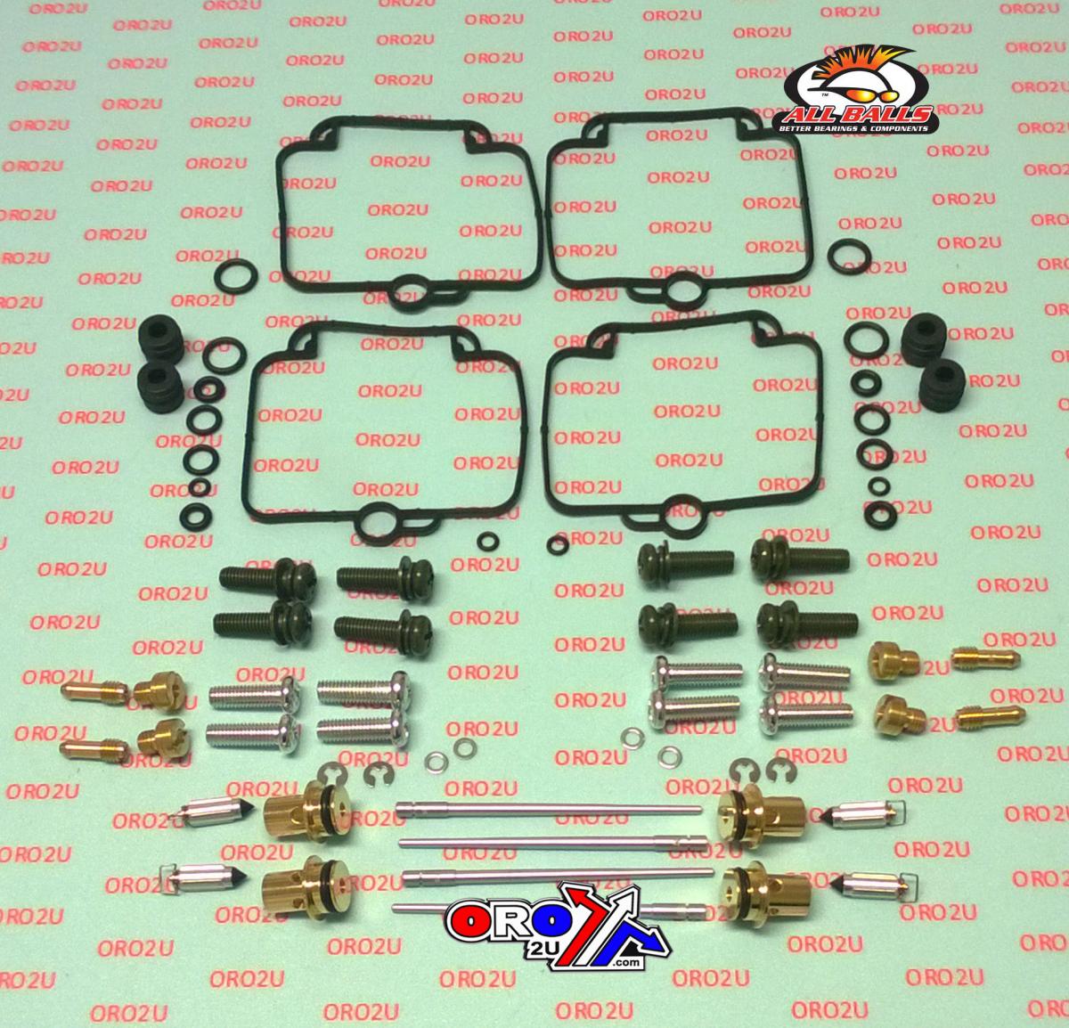 All Balls Racing Carburetor Rebuild Kit 93-95 Suz GSXR750, Allballs 26-1712 Road