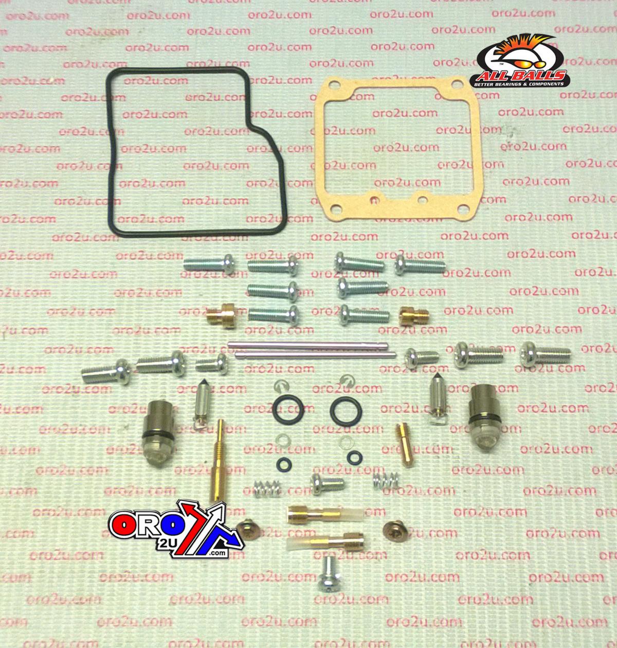 All Balls Racing Carburetor Rebuild Kit 92-09 Suzuki VS800GL Intruder, Allballs 26-1713 Road
