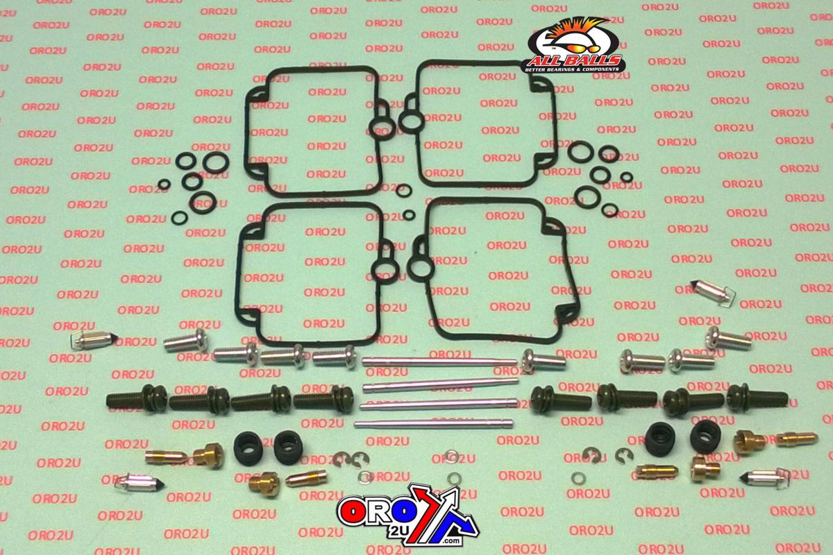 All Balls Racing Carburetor Rebuild Kit 89-97 Suz GSX750F Katana, Allballs 26-1716 Road