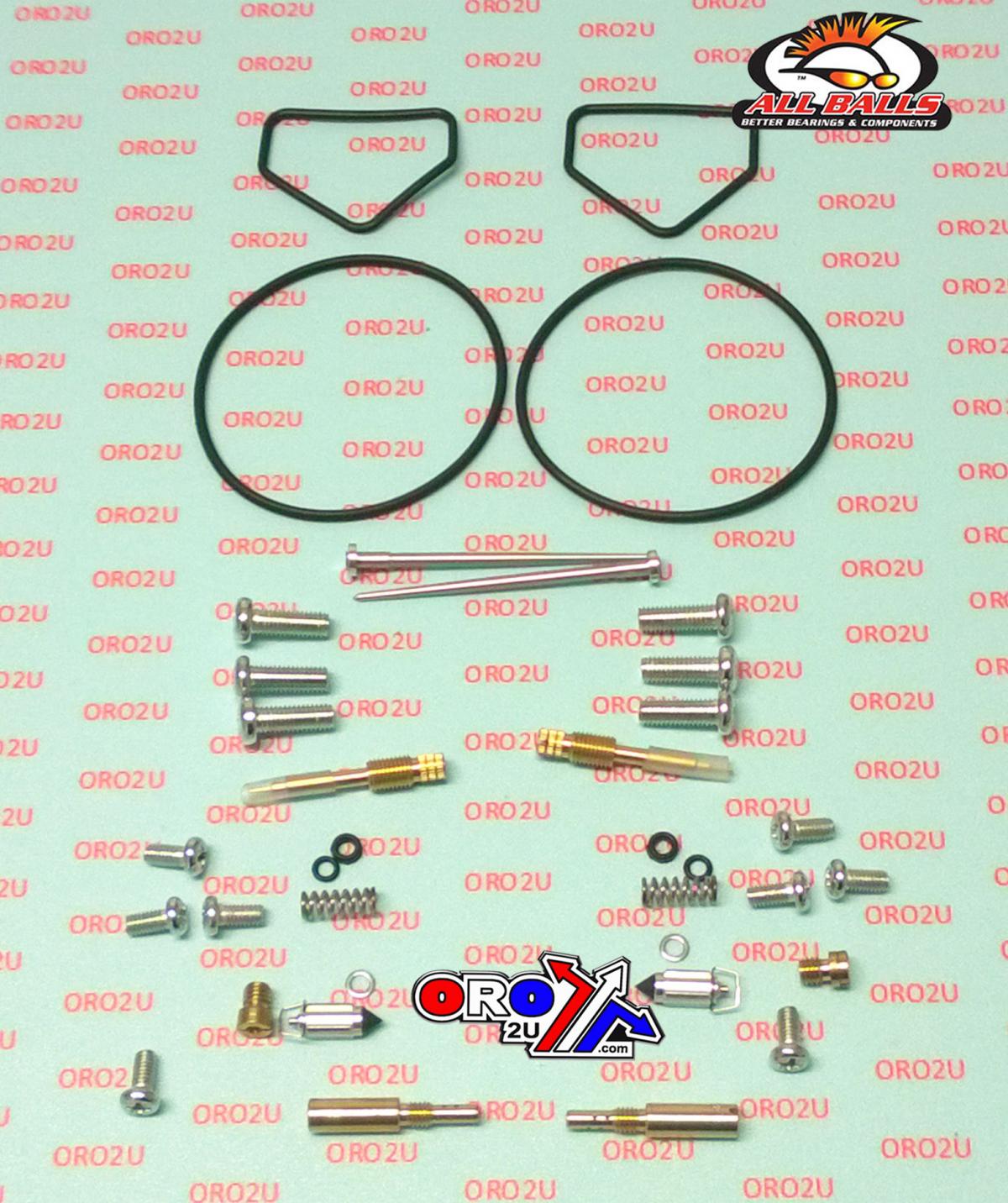 All Balls Racing Carburetor Rebuild Kit 87-06 Kaw VN750 Vulcan, Allballs 26-1722 Road