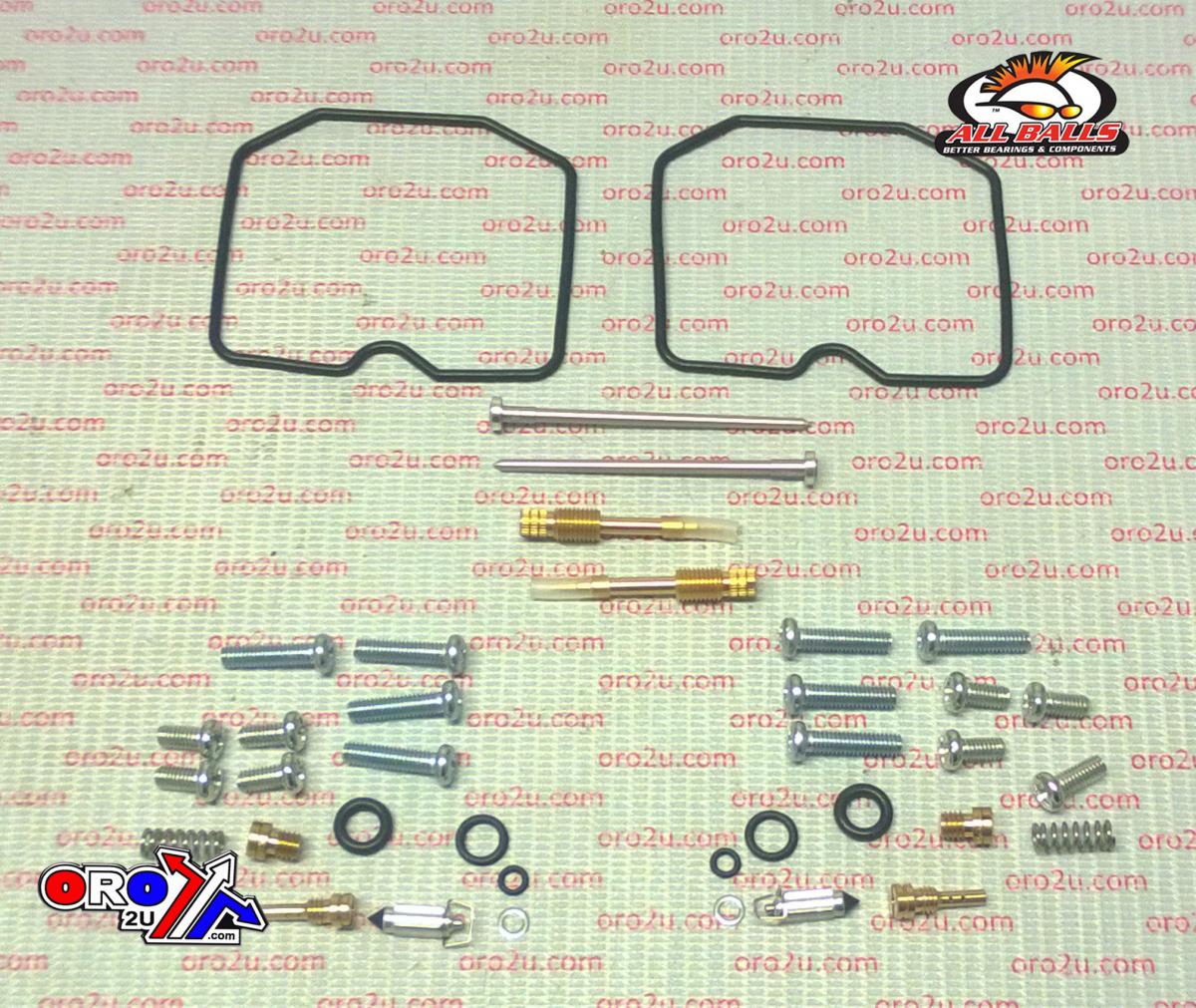All Balls Racing Carburetor Rebuild Kit 85-90 Kaw EN450 454 Ltd, Allballs 26-1723 Road