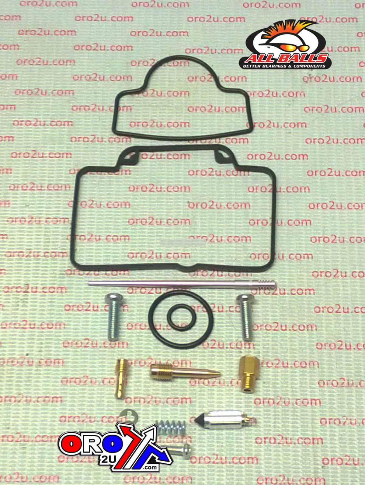 All Balls Racing Carburetor Rebuild Kit 1988 Suz RM125, Allballs 26-1739 Dirt