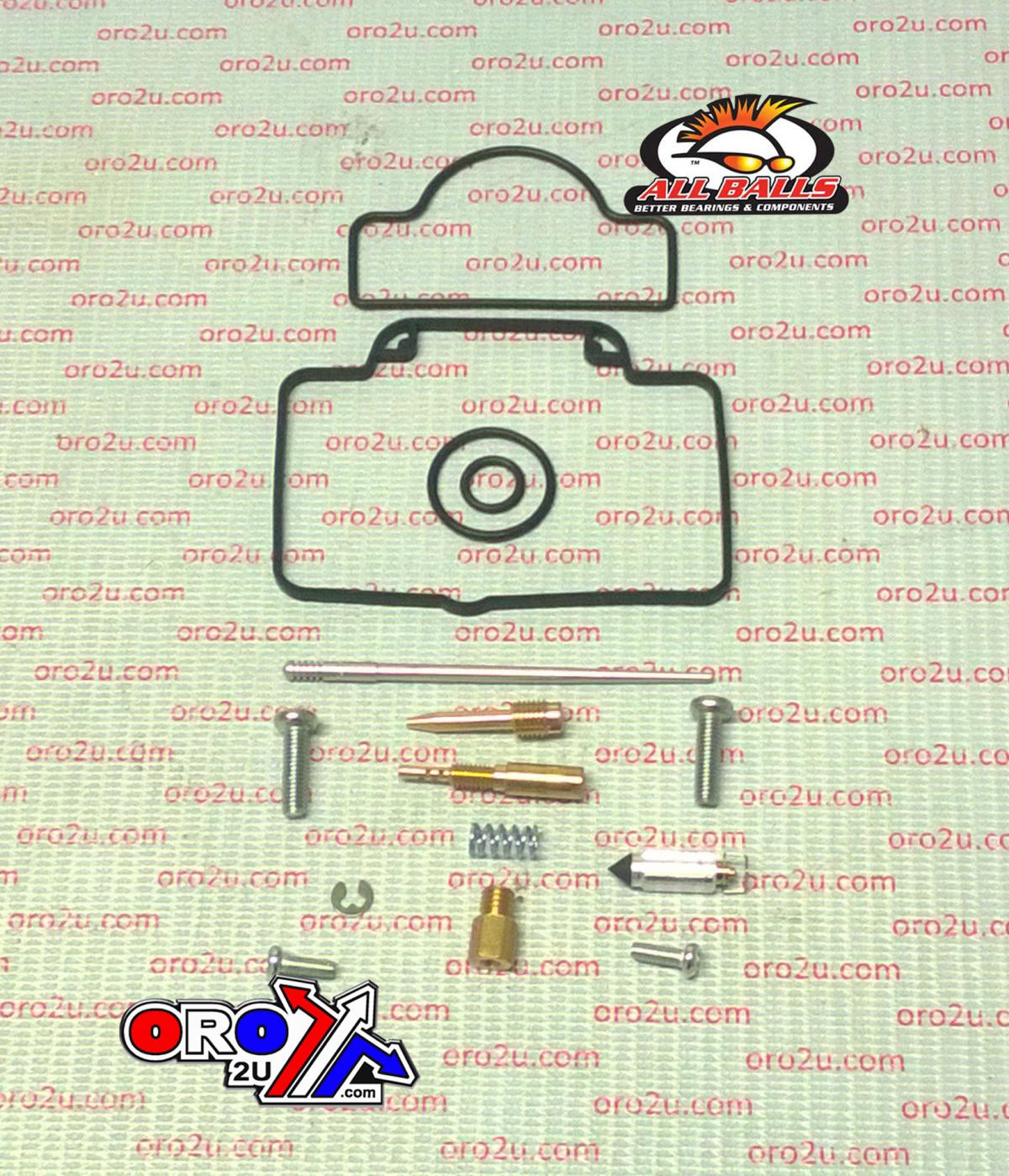 All Balls Racing Carburetor Rebuild Kit 89-90 Suz RM125, Allballs 26-1740 Dirt