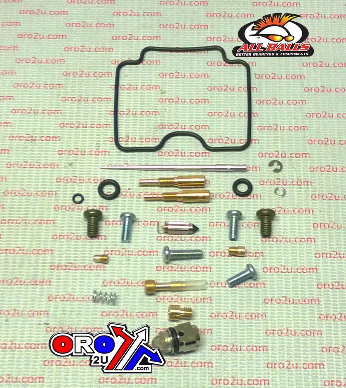 All Balls Racing Carburetor Rebuild Kit 2000 Can-am DS650, Allballs 26-1752 ATV