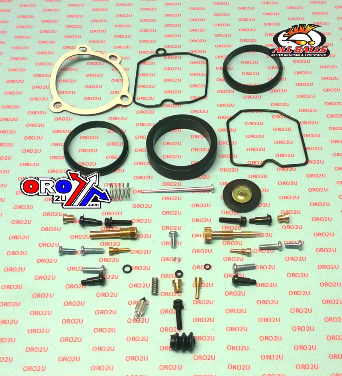 All Balls Racing Carburetor Rebuild Kit 89-03 Harley XL883, Allballs 26-1758 Road