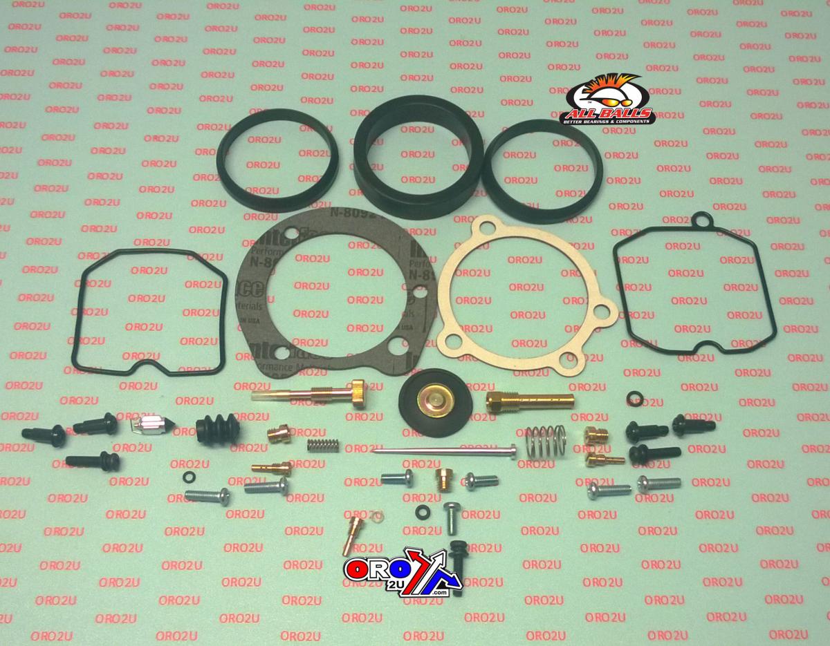 All Balls Racing Carburetor Rebuild Kit 91-05 Harley, Allballs 26-1760 Road