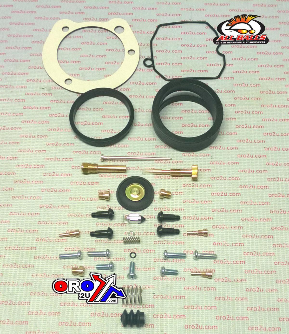 All Balls Racing Carburetor Rebuild Kit 00-06 Harley, Allballs 26-1762 Road