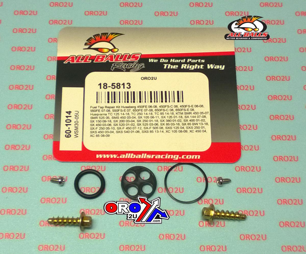 All Balls Racing Fuel Tap Repair Kit Allballs, Allballs 60-1014 Gasgas/husa/husky/KTM