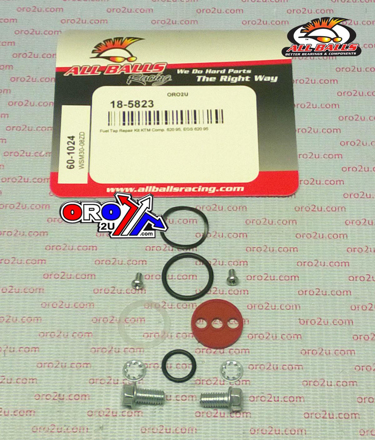 All Balls Racing Fuel Tap Repair Kit Allballs, Allballs 60-1024 KTM Comp 620 95/ Egs 620 95