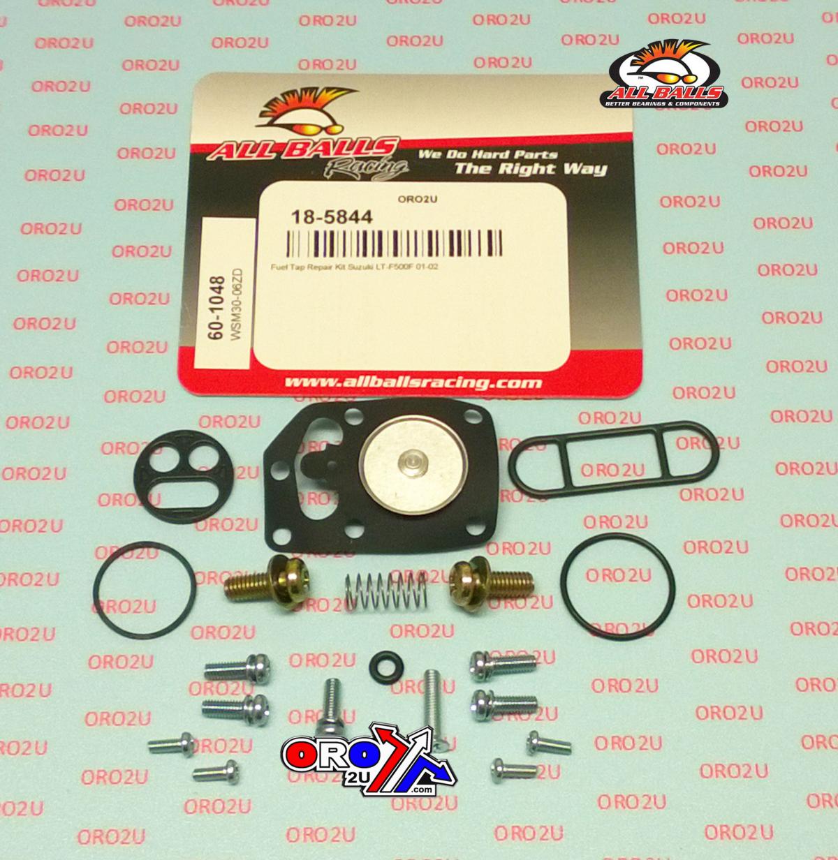 All Balls Racing Fuel Tap Repair Kit Allballs, Allballs 60-1048 Suzuki Lt-f500f 01-02