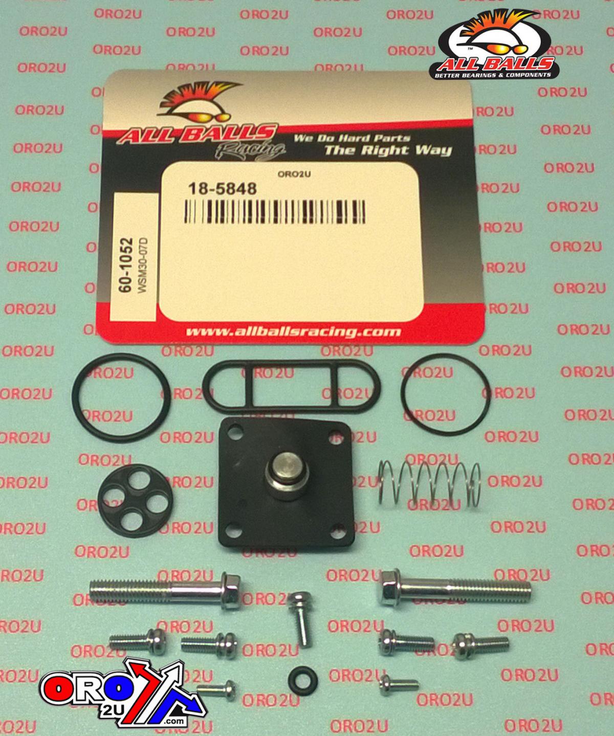 All Balls Racing S/seed Use Part Number 18-5837, Fuel Tap Repair Kit Allballs, Allballs 60-1052 Suzuki Lt-z 250 07-09