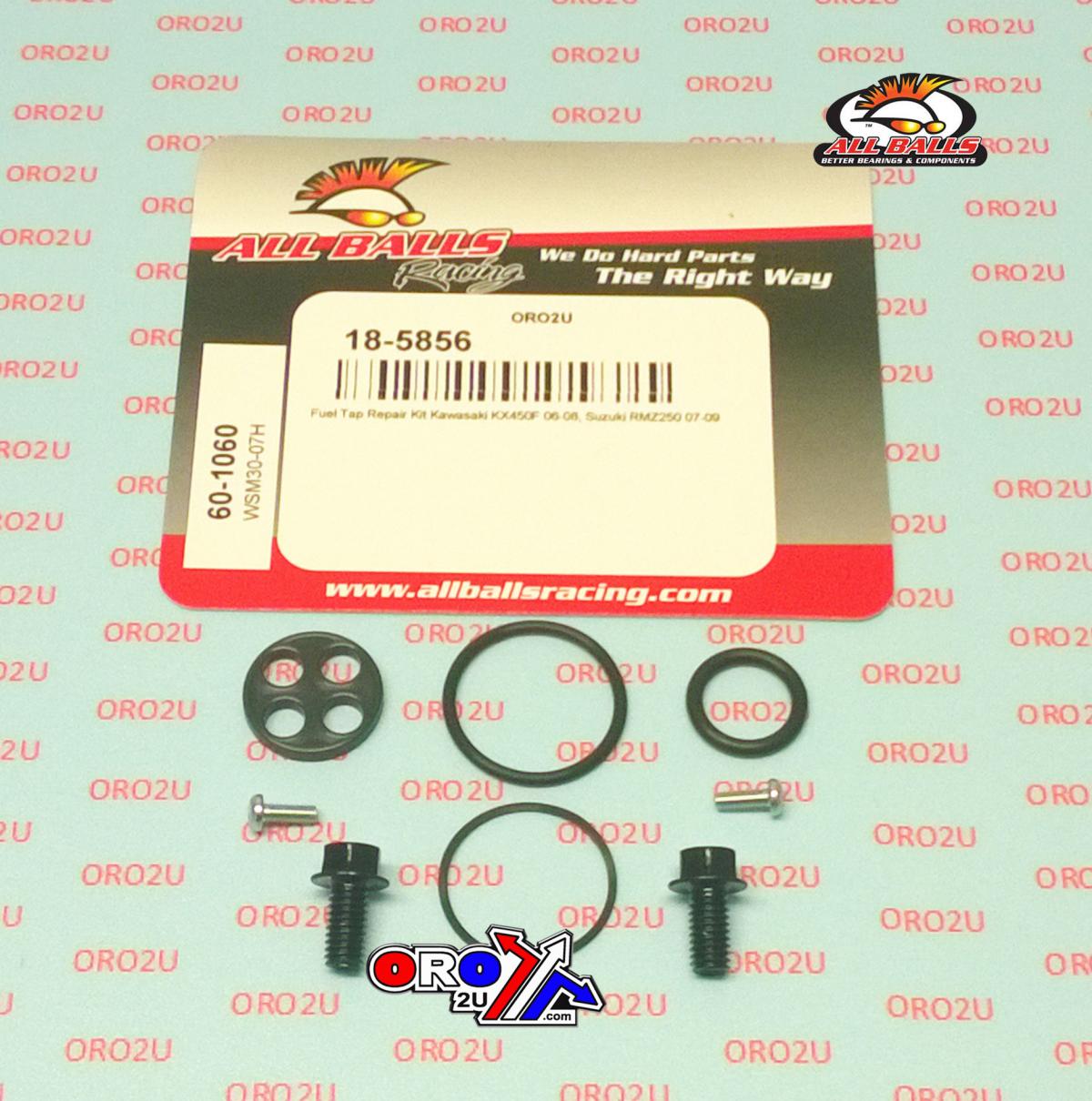 All Balls Racing Fuel Tap Repair Kit Allballs, Allballs 60-1060 Kaw KX450/suz RMZ250 06-09
