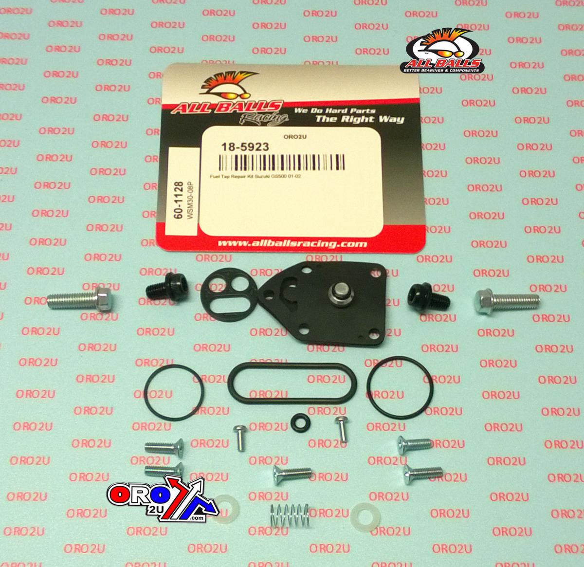 All Balls Racing Fuel Tap Repair Kit Allballs, Allballs 60-1128 Suzuki GS500 01-02