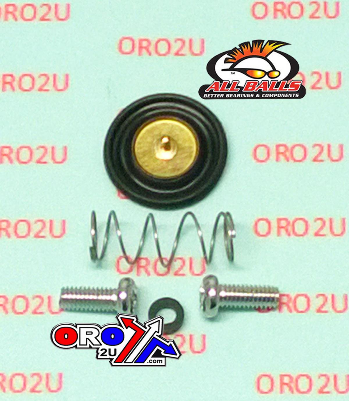 All Balls Racing Air Cut Off Valve Rebuild Kit 08-18 Kaw KLX140, Allballs 46-4010 Dirt