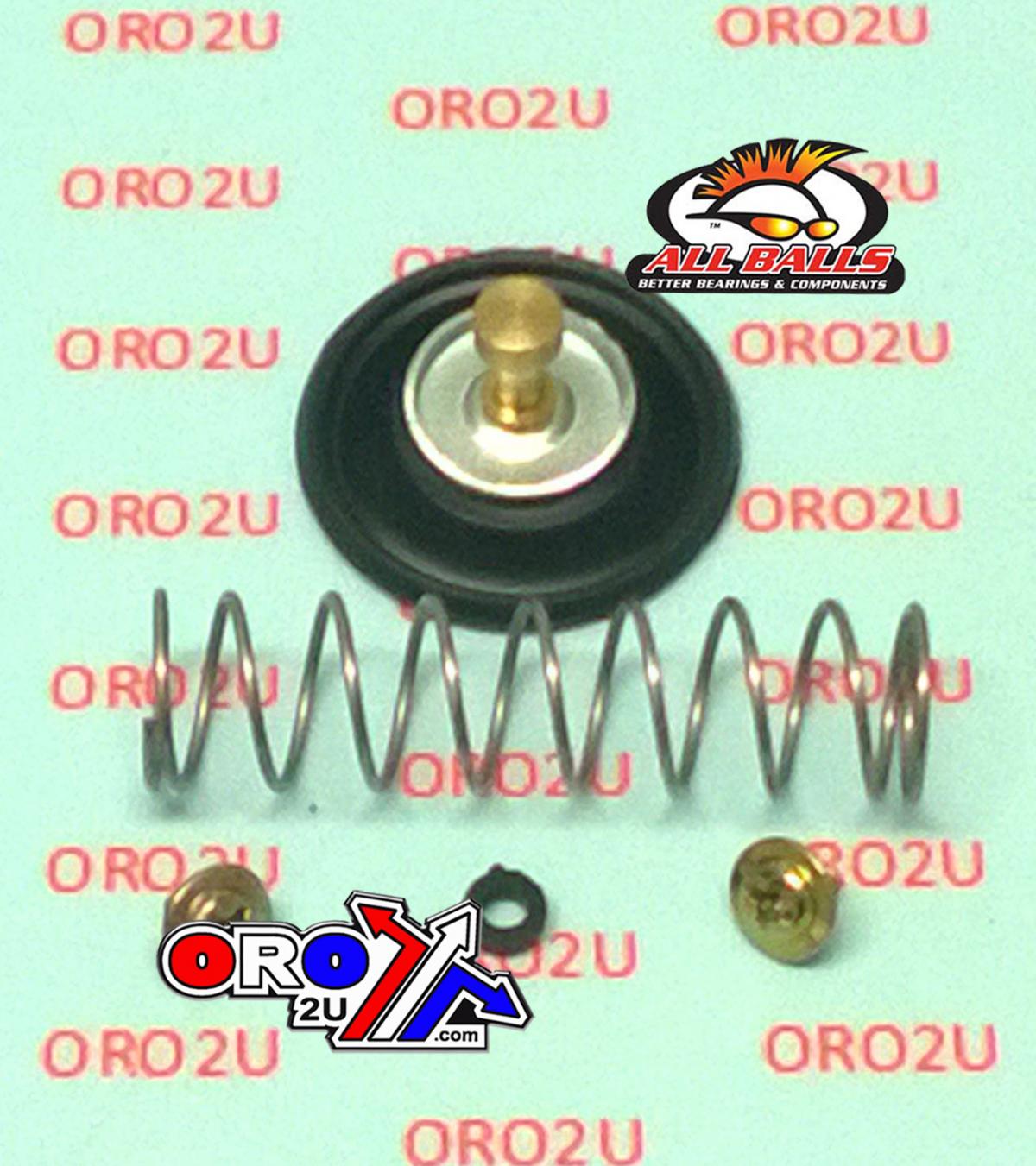 All Balls Racing Air Cut Off Valve Rebuild Kit 96-07 Kaw KLX300/vn1500, Allballs 46-4011 Dirt/road