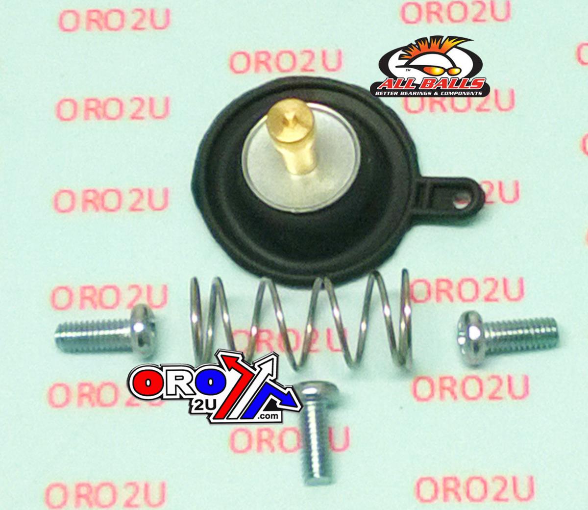All Balls Racing Air Cut Off Valve Rebuild Kit 90-16 Kaw Bn/yam Xv, Allballs 46-4031 Road