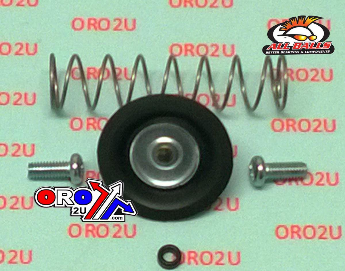 All Balls Racing Air Cut Off Valve Rebuild Kit 88-12 Kaw El/EX250, Allballs 46-4040 Road