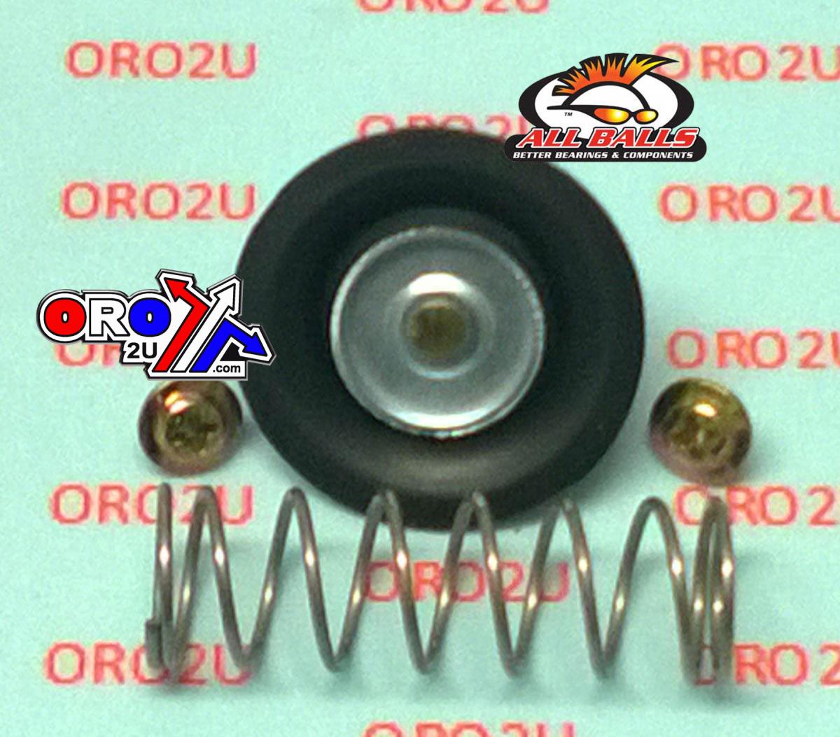 All Balls Racing Air Cut Off Valve Kit Rebuild Kit 95-06 Kaw VN800, Allballs 46-4041 Road