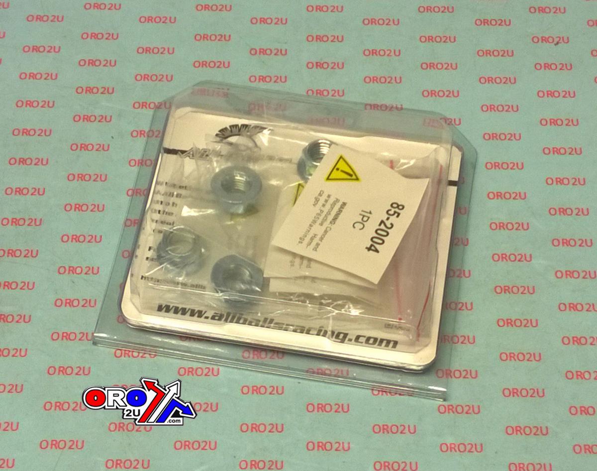 ALL BALLS WHEEL LOCK NUT SET-4, ALLBALLS 85-1200, Arctic Cat 50 2x4 08, 50 DVX 06-08, 90 DVX 06-18, 90 Utility 2x4 06-16, Alterra 90 17-20, Kawasaki
