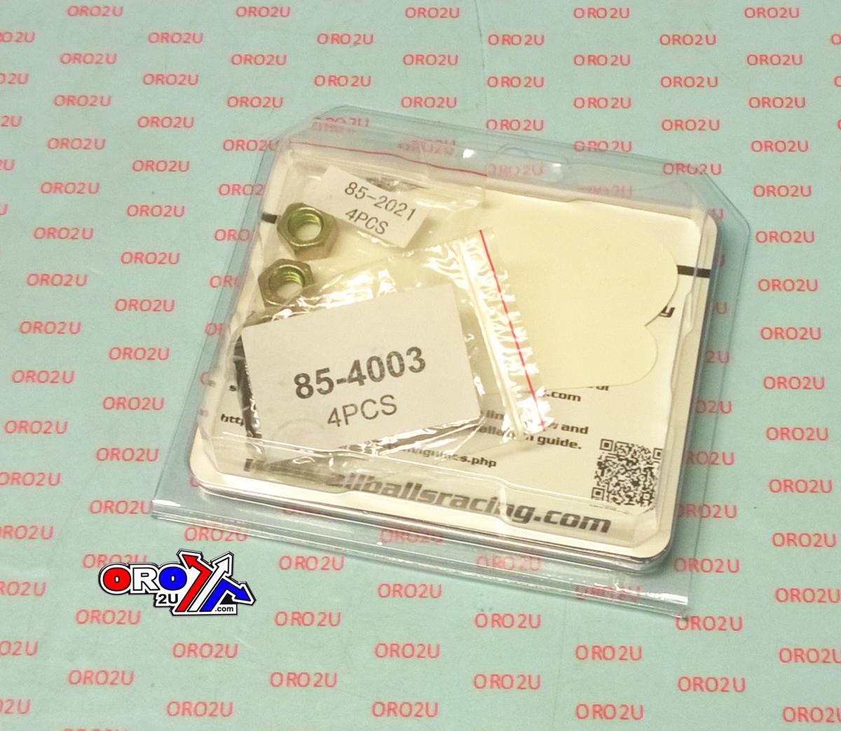 All Balls Racing Wheel Nut & Washer Set-4, Allballs 85-1222, 7542301, Polaris Big Boss 250 6x6 91, Trail Blazer 250 90-92, Trail Boss 250 2x4 89-91, Trail Boss 250 4x4 91