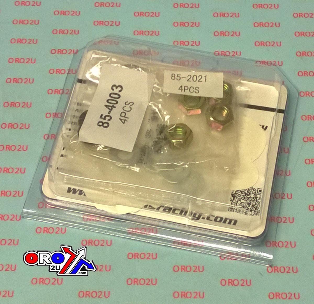 All Balls Racing Wheel Nut & Washer Set-4, Allballs 85-1226, 7542301, Polaris Big Boss 250 4x6 89-91, Big Boss 250 6x6 92, Trail Boss 250 2x4 88, Trail Boss 250 4x4 87-90