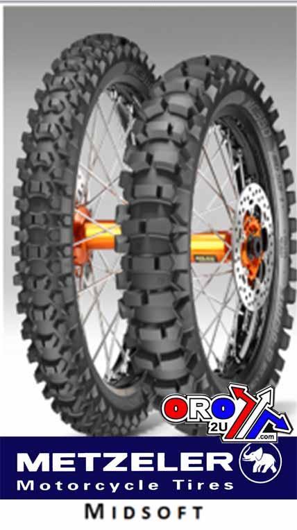 Metzeler 18-140/80 360msr Metzeler MX, Mid-soft Rear 2900700 Tyre Road Legal, 140/80 - 18 M/c Mst MC360