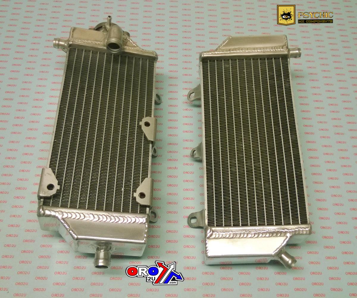 Psychic Radiator YZ450F 16-18 Os, Psychic Xd-10095 WR450F 16-18 Rh 2gc-12461-00-00, Lh 2gc-1240a-00-00