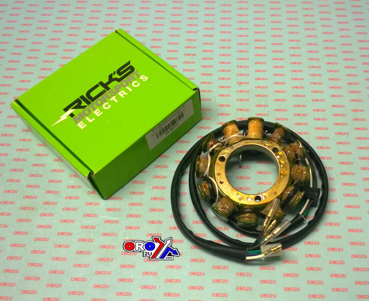 Ricks Electronics Stator Hot Shot XR650R 00-07, Honda 31120-mbn-671, 21-647h