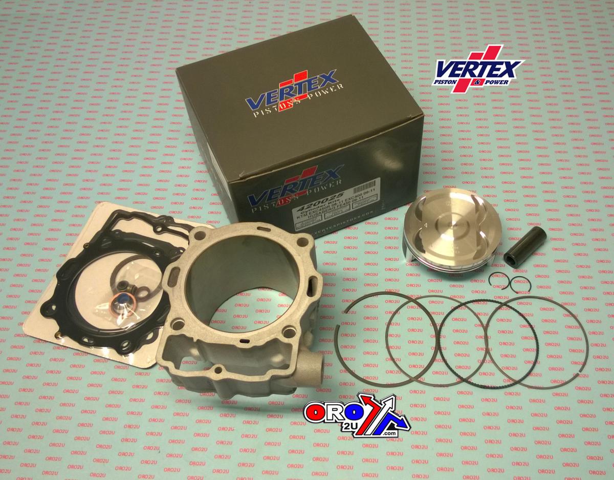 Cylinder Works Cylinder Kit Vertex 102.0 KTM EXC400/450 08-12, Vertex 420025 Husaberg FE450E 09-11