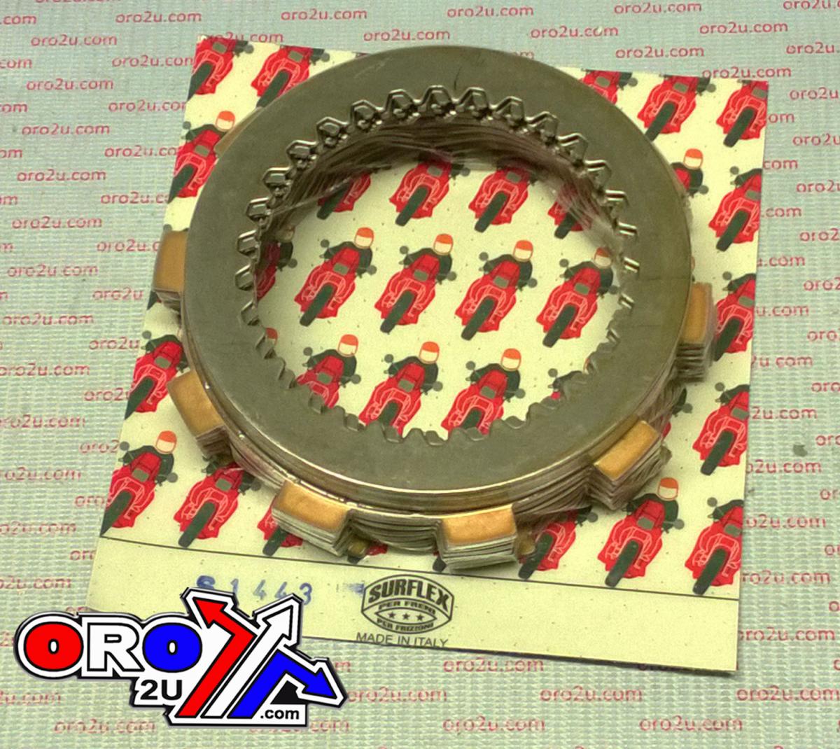 Surflex CLUTCH KIT HUSQVARNA 350 TE/TC 90-91, PLATES SINTERED STEEL SURFLEX S1443