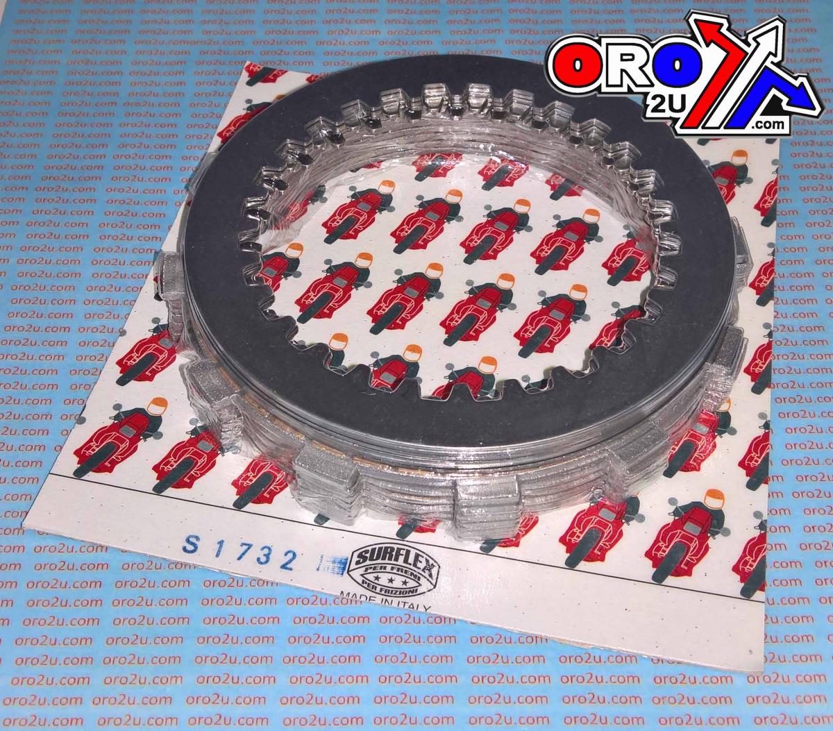 Surflex CLUTCH KIT HUSQVARNA 610 92-97, PLATES SINTERED STEEL SURFLEX S1732