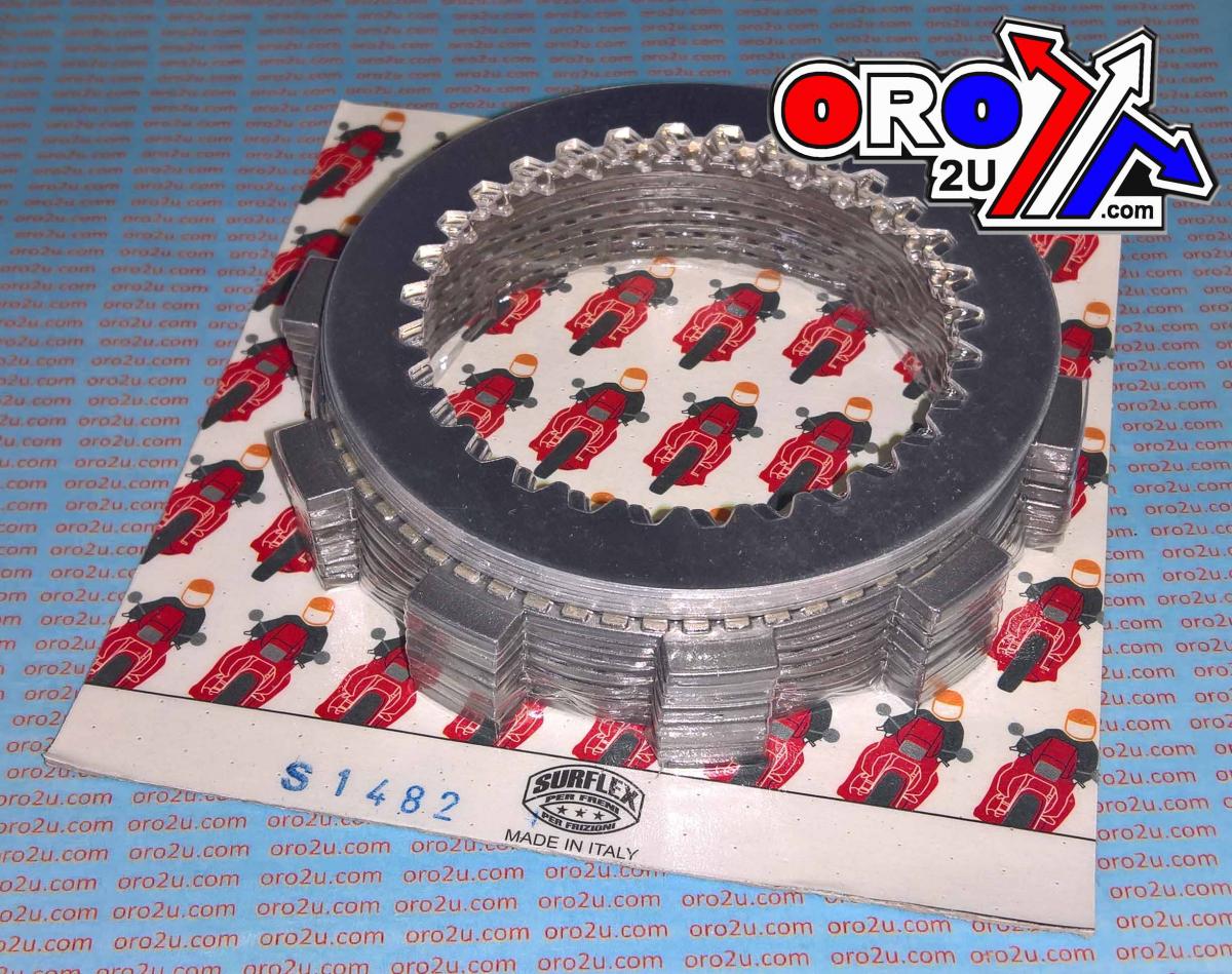 Surflex CLUTCH KIT HUSQVARNA WR250, PLATES SINTERED STEEL SURFLEX S1482