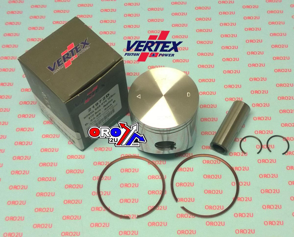 Vertex Piston Kit B 54.00 Honda NSR125 Ky4, Vertex 21972b