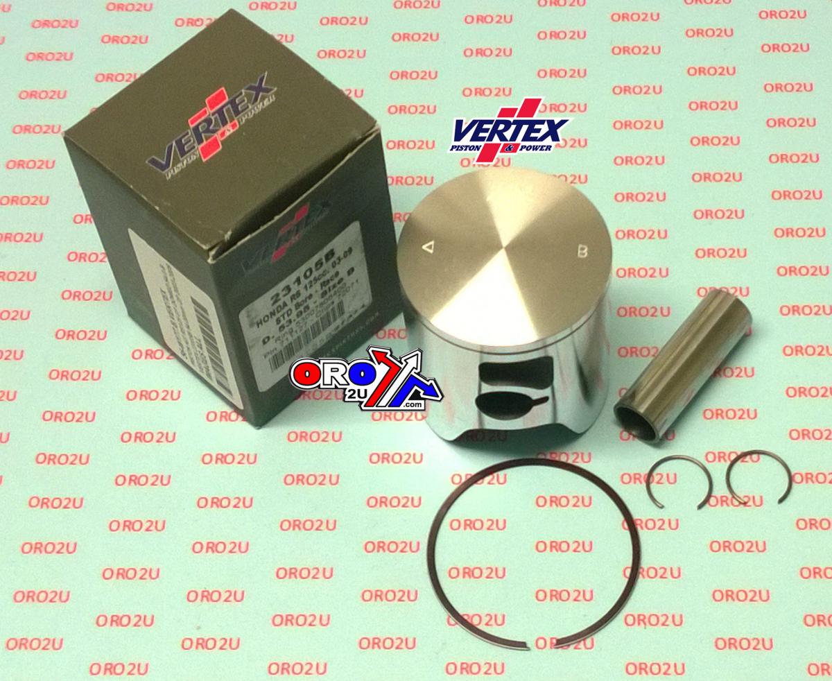 Vertex Piston Kit Gp Domed 54.0 C RS125 03-09, Vertex 23105c Gp Honda