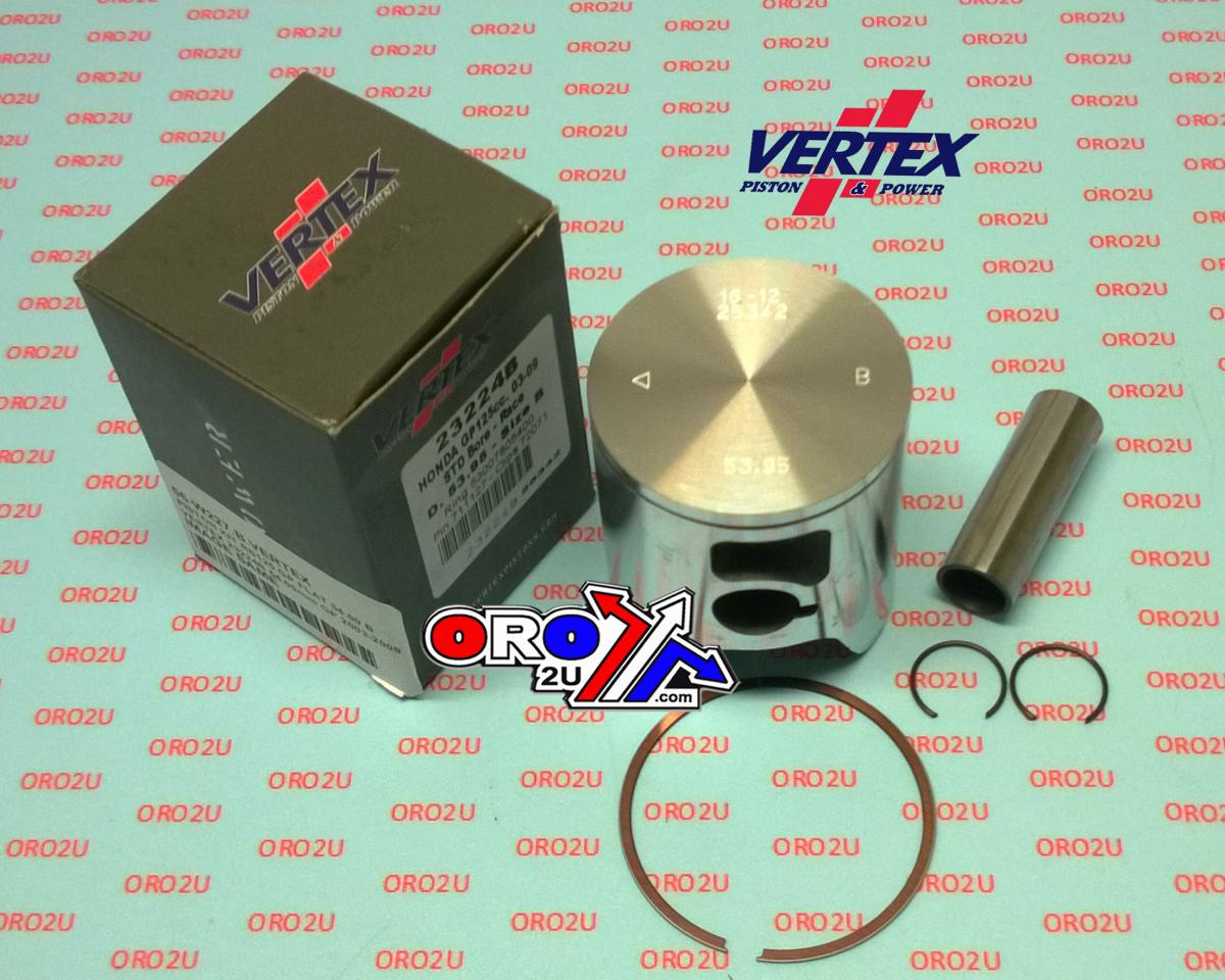 Vertex Piston Kit Gp Flat 54.00 B RS125 03-09, Vertex 23224b Gp Honda