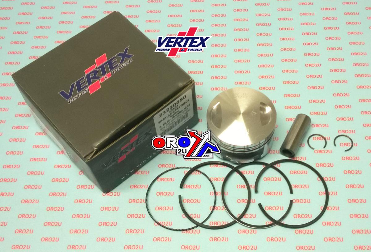 Vertex Piston Kit SH150 05-13 58.50mm, Vertex 23220050 Honda