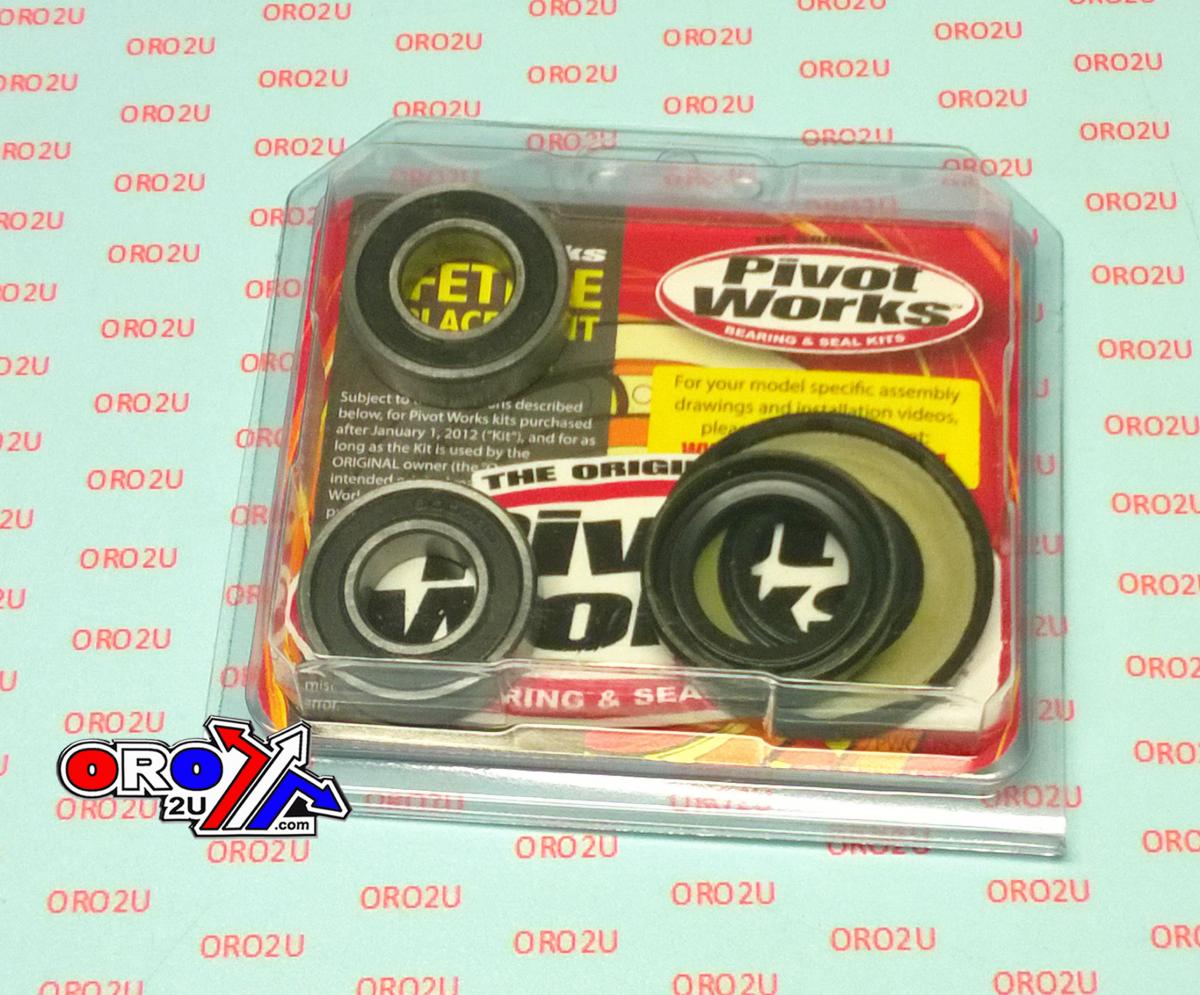 Pivot Works Wheel Bearing Kit Front CR, Piovt Works Pwfwk-h02-521 Honda 125-500