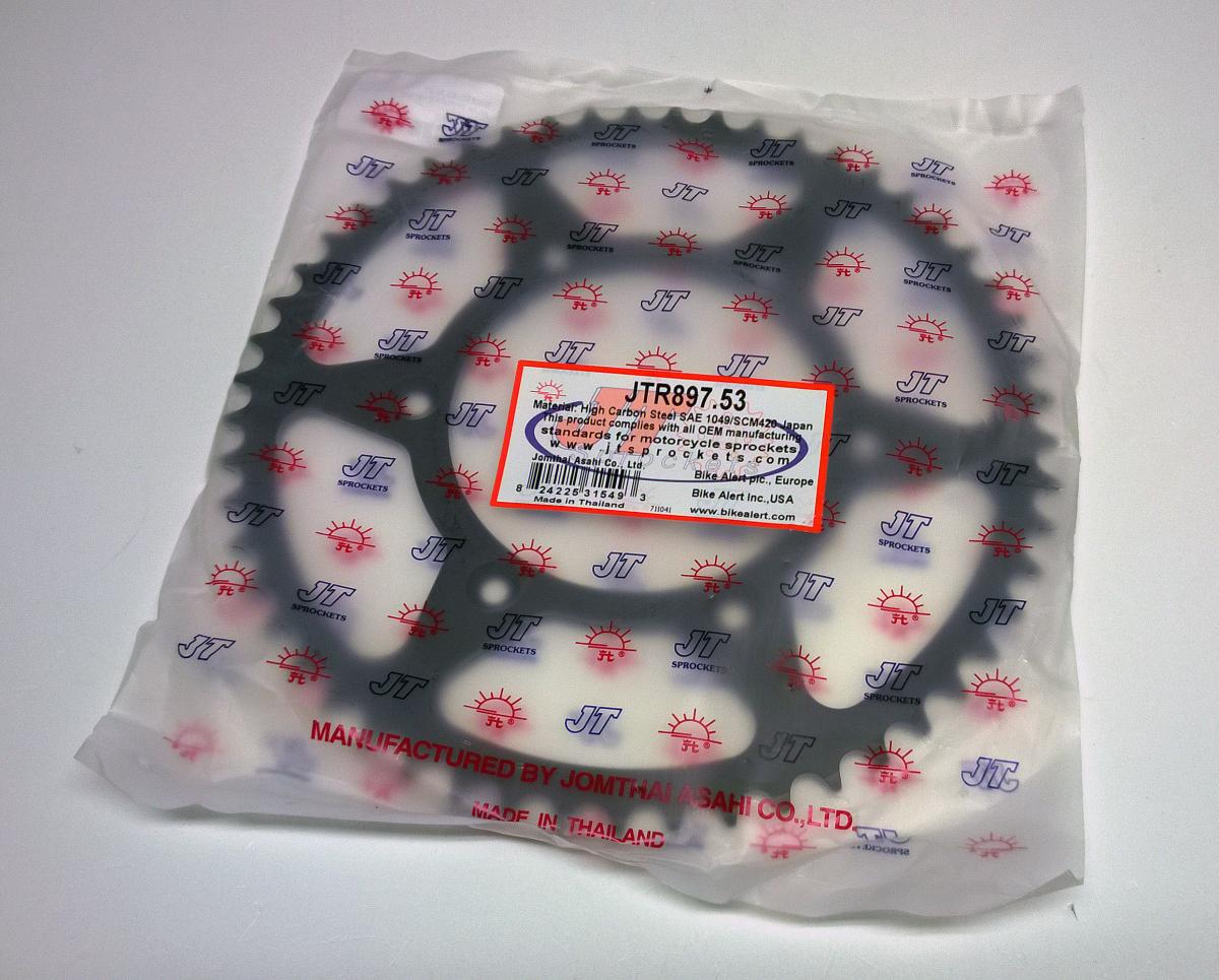 JT Rear Sprocket Steel JTR897.53 SR897-53, JTR897.53, SR897-53
