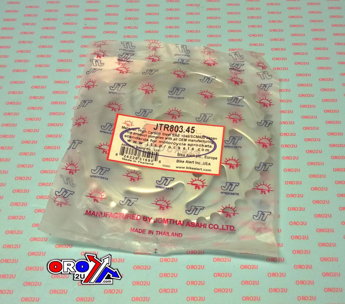 JT Rear Sprocket JTR803.45 Steel