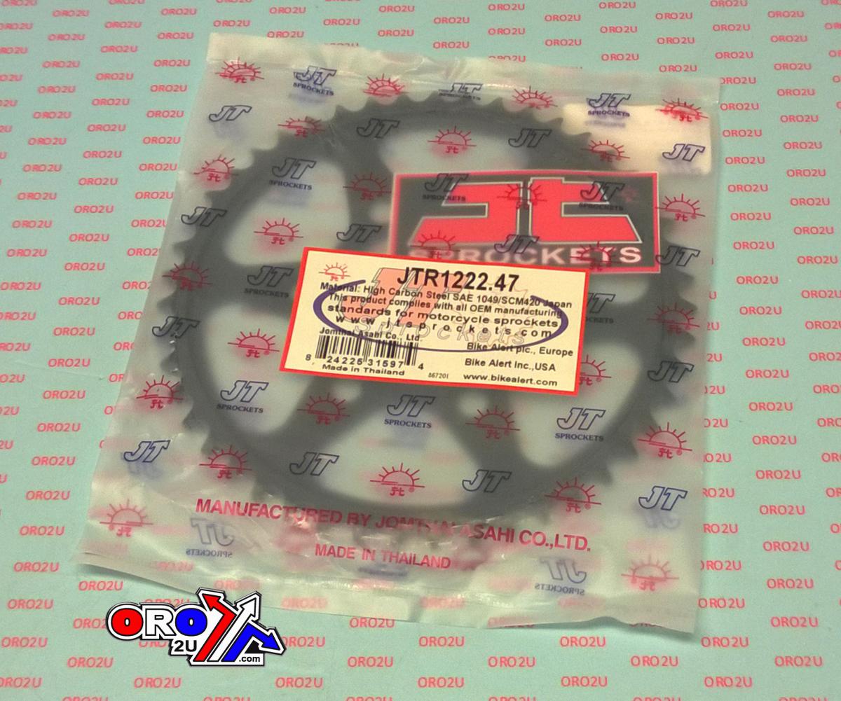 JT Rear Sprocket Jtr1222.47 Steel, Road