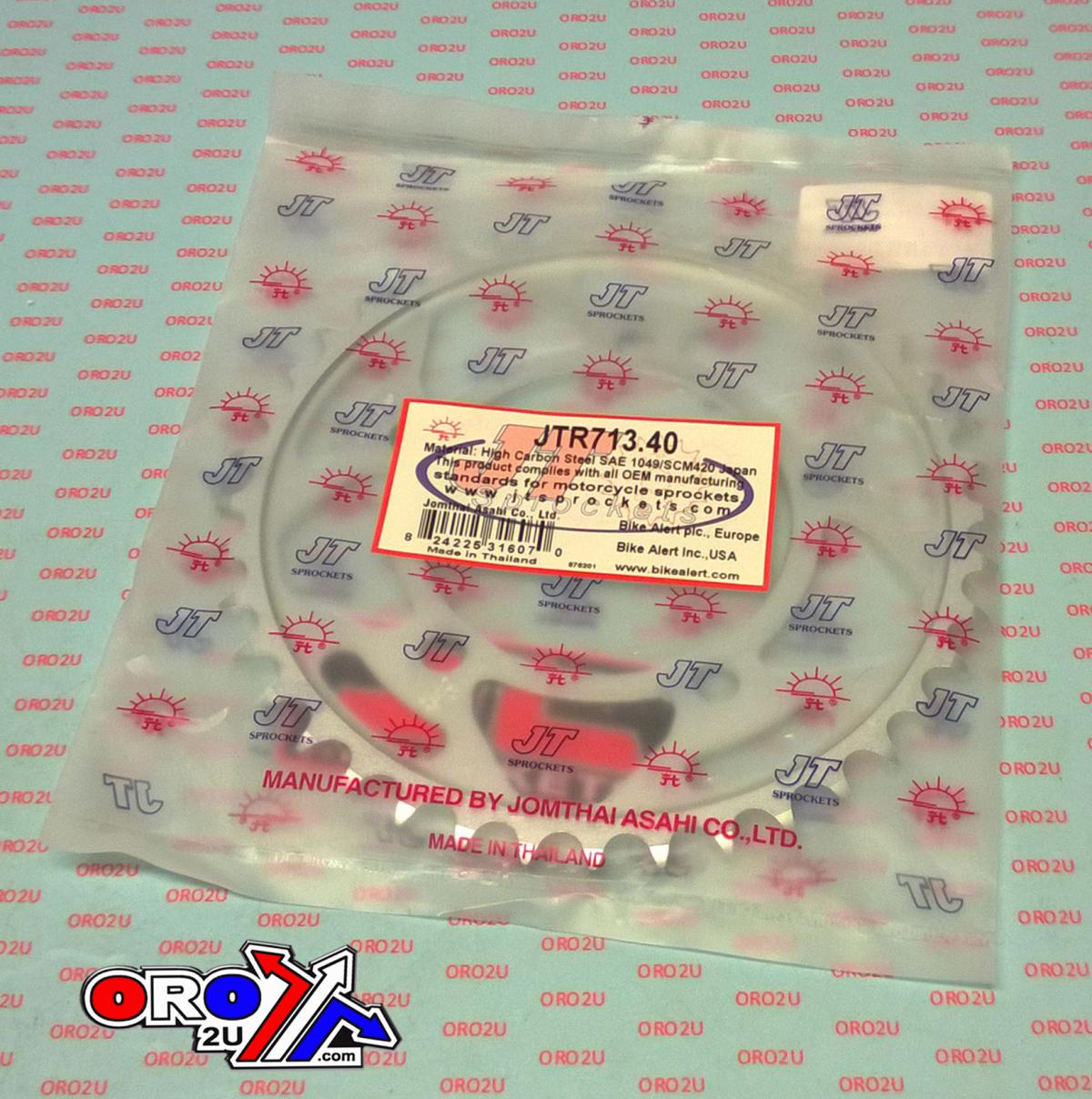 JT Rear Sprocket JTR713.40 Steel, Road