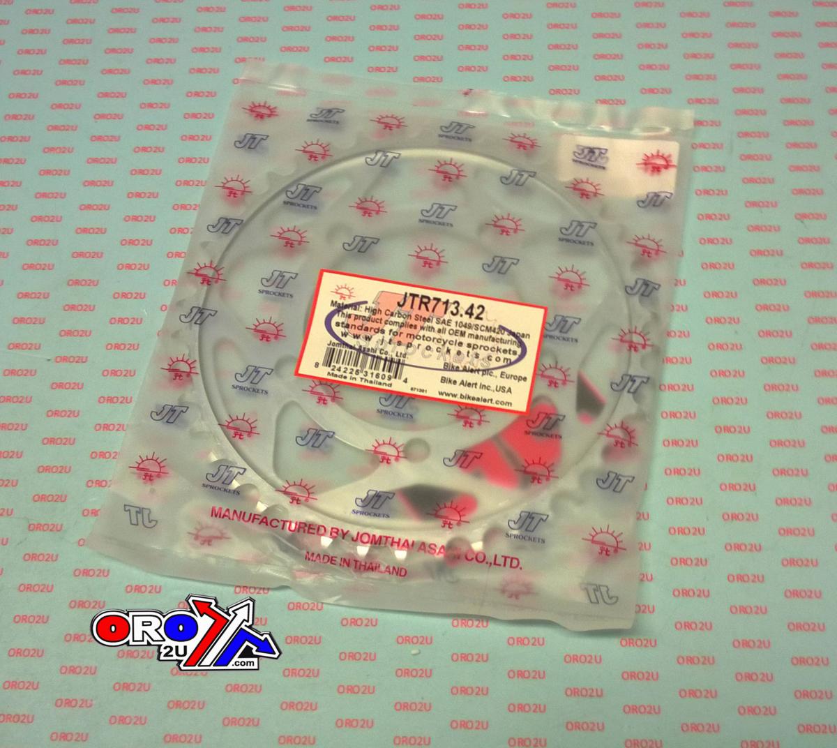 JT Rear Sprocket JTR713.42 Steel, Road