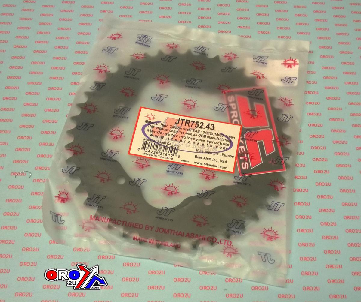JT Rear Sprocket Steel JTR752.43