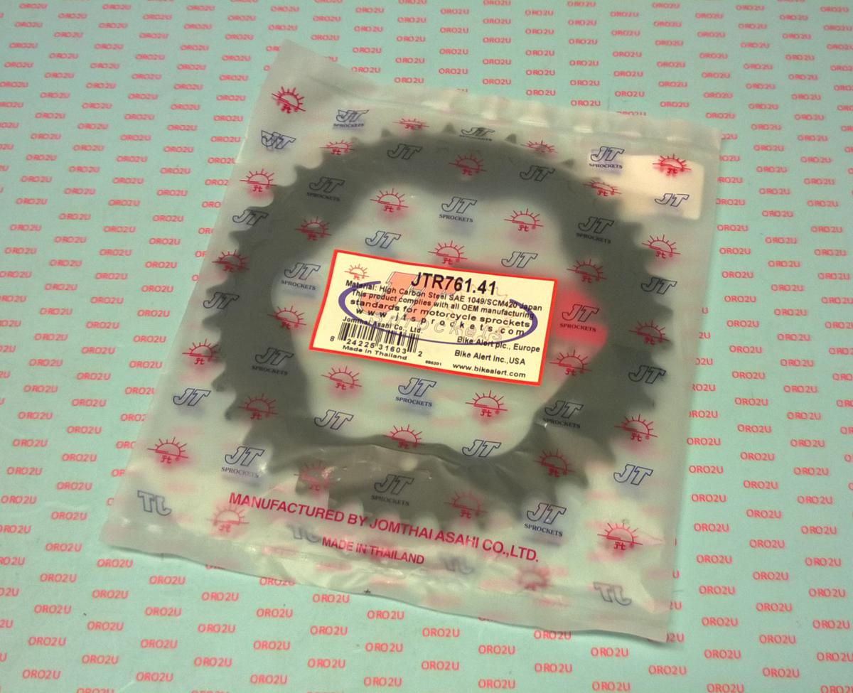 JT Rear Sprocket Steel JTR761.41, Ducati Road Chain Type 525