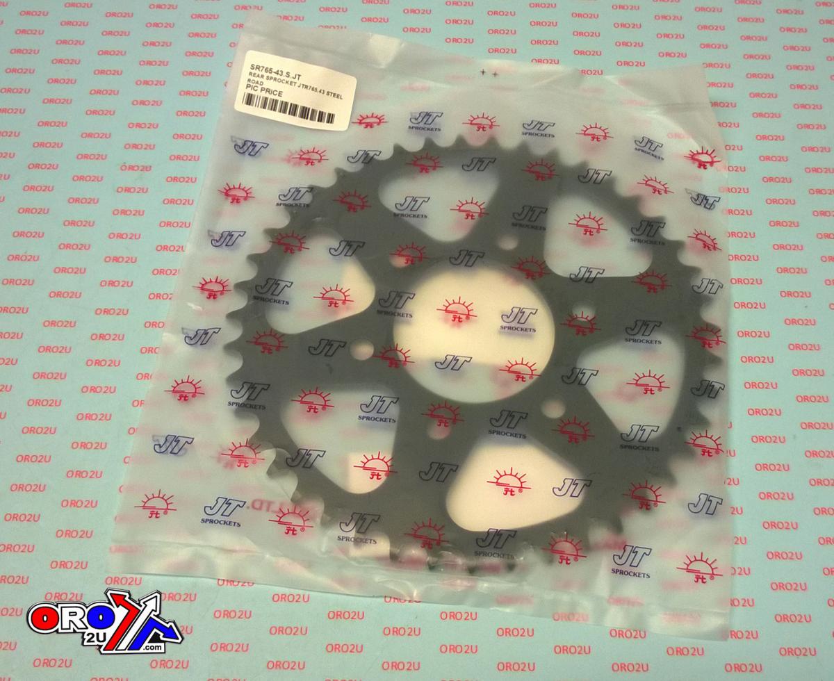 JT Rear Sprocket JTR765.43 Steel, Road