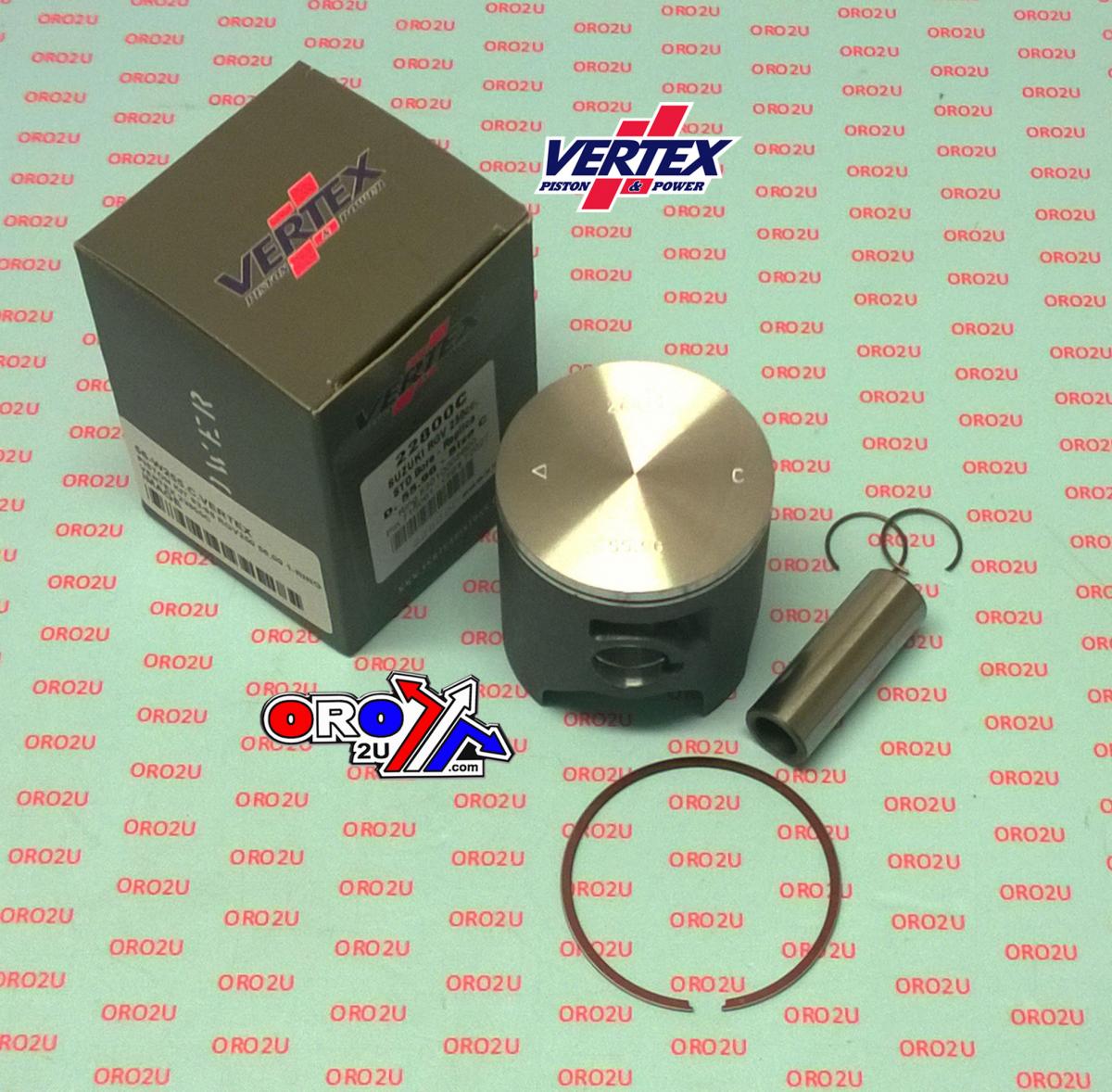 Vertex Piston Kit Vertex 56.0 a Suzuki Rgv 250/aprilia RS250, Vertex 22800a Single Ring